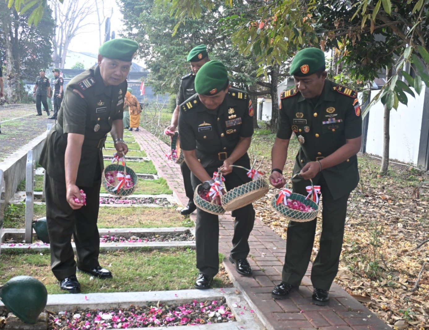 Kodim 0707/Wonosobo Gelar Ziarah Rombongan ke TMP Wiropati, Peringati HUT ke-64 Korem 072/Pamungkas