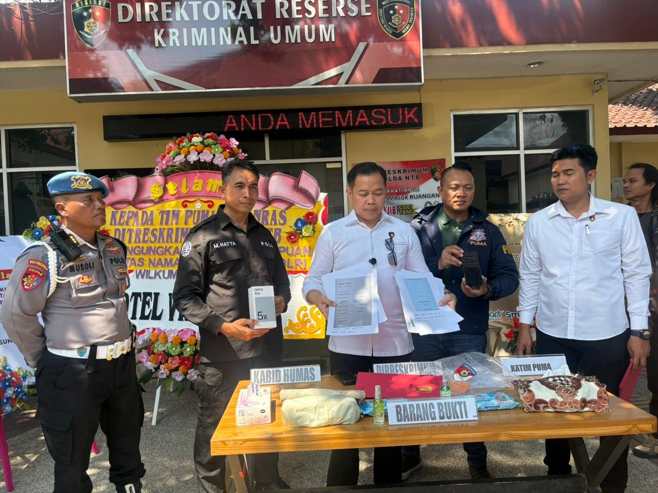 Catut Nama Pejabat Polda NTB, Pria 29 Tahun Tipu Sejumlah Pengusaha dan UMKM di Pulau Lombok 