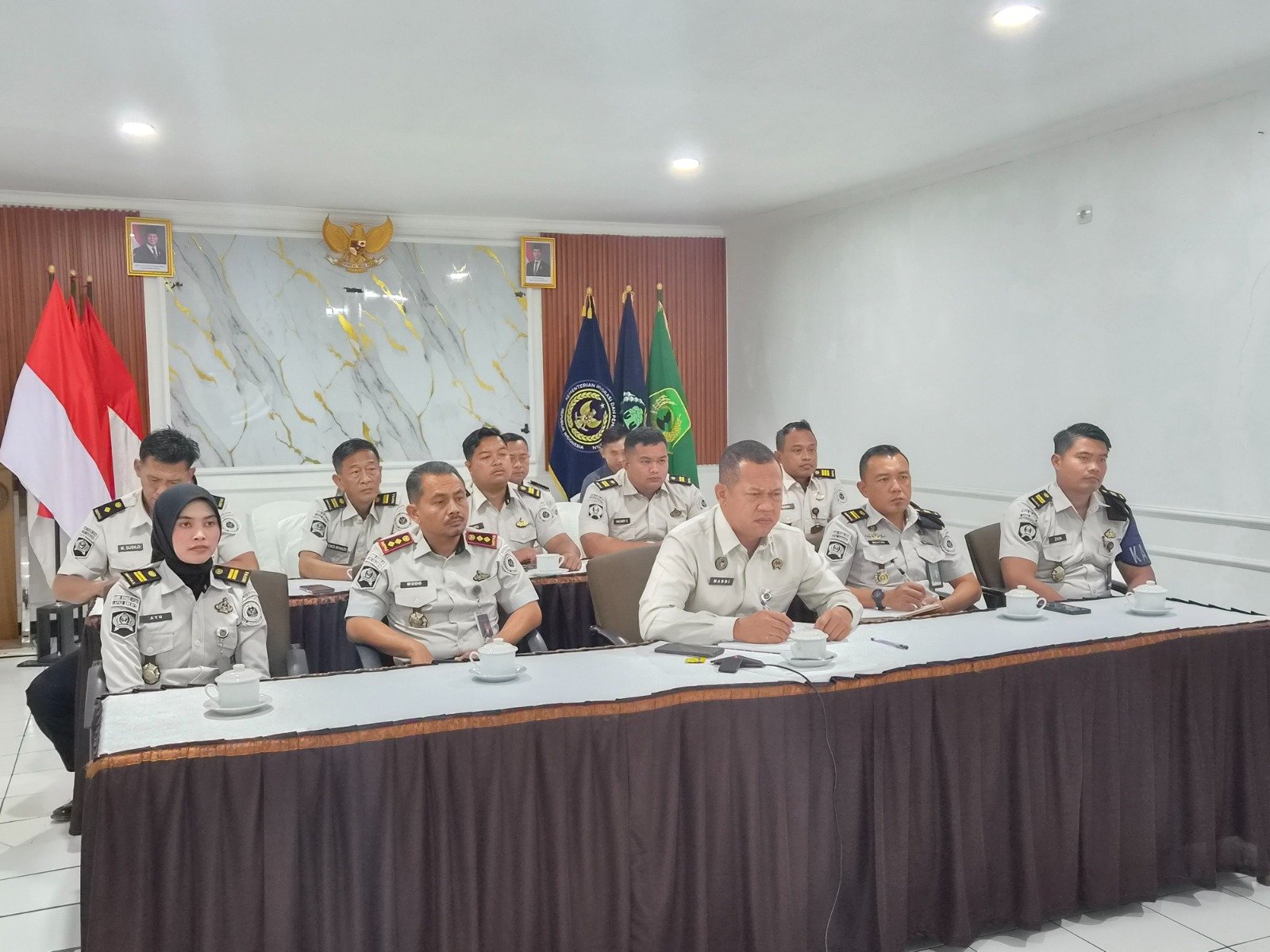 Perkuat Kualitas Layanan, Jajaran Lapas Brebes Bersama Kakanwil Ditjenpas Jateng Ikuti Penguatan Implementasi Quick Wins