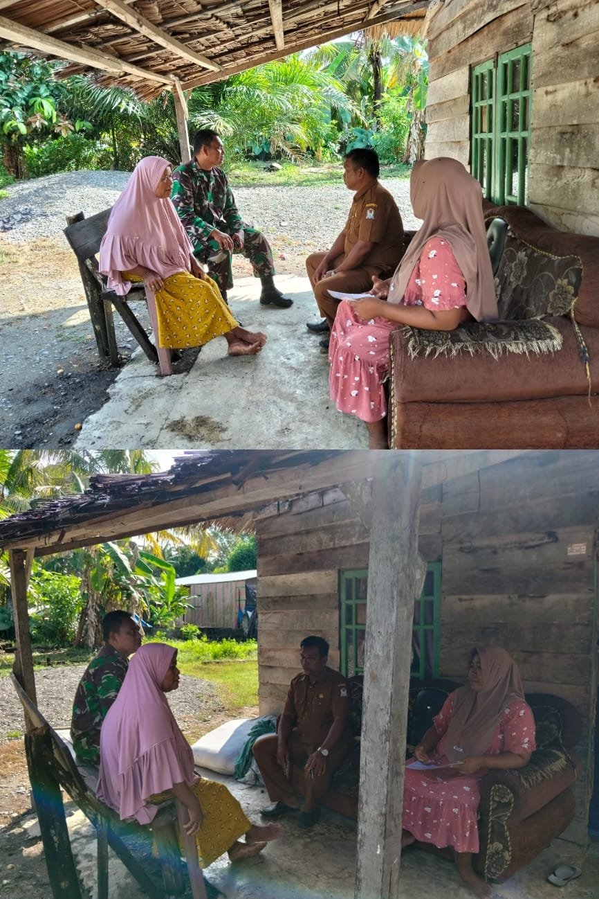 Kenalkan Energi Ramah Lingkungan, Babinsa Koramil 04/Meureubo Sosialisasikan Pembangkit Listrik Tenaga Micro Hydro