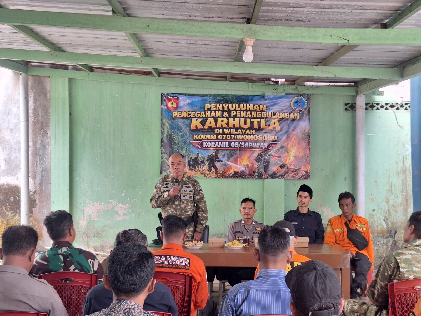 Siaga Karhutla! Kodim 0707/Wonosobo Gelar Penyuluhan Massal di Seluruh Koramil