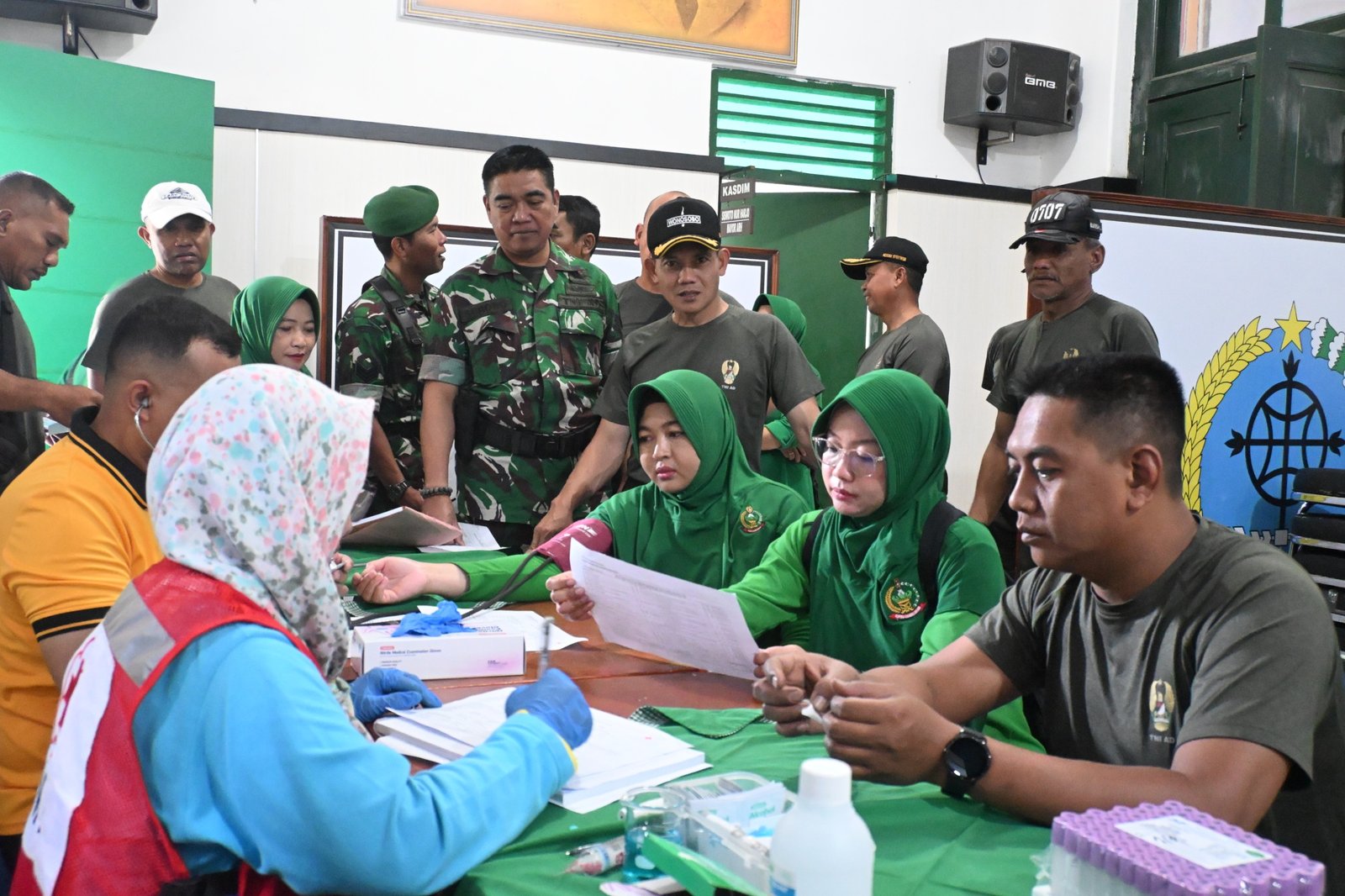Kodim Wonosobo Kembali Gelar Baksos Kesehatan, Sediakan Pengobatan Gratis, Donor Darah hingga Sembako