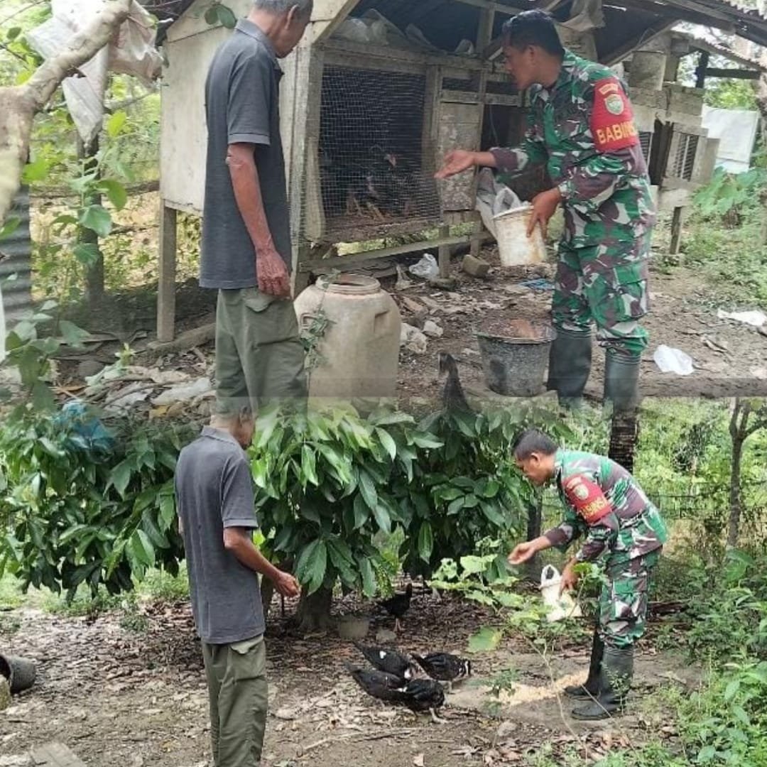 Bantu Pemuda Binaan Gapai Cita-Cita, Babinsa Koramil 04/Meureubo Sosialisasi Rekrutmen TNI
