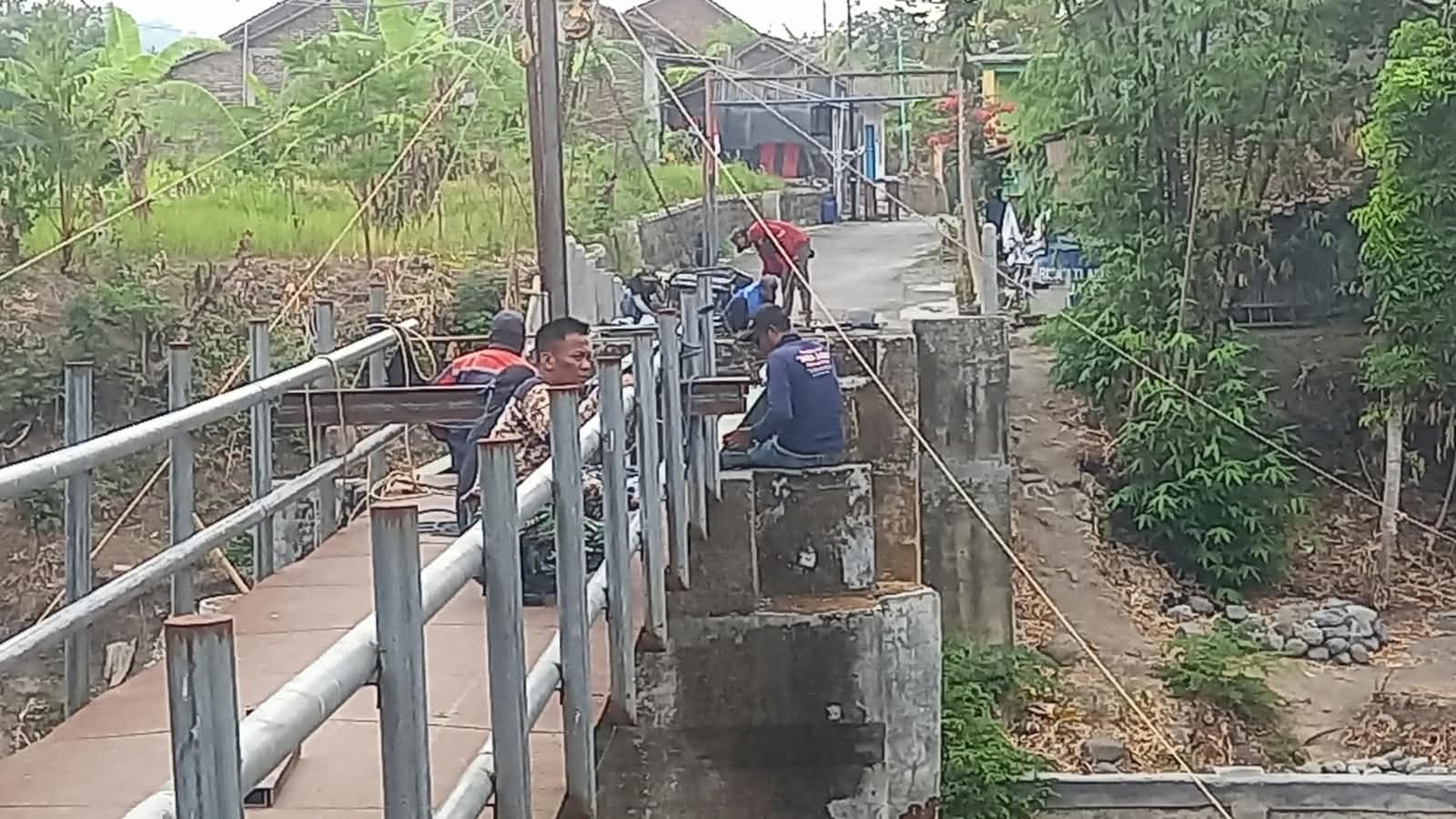 Pembangunan Jembatan Beton Garuda Purwodadi Terus Berlanjut