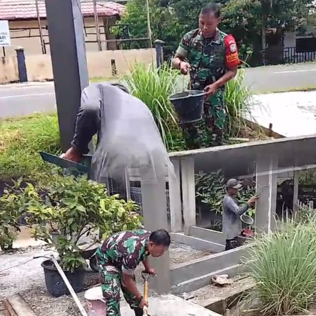 Wujudkan Ketahanan Pangan, Babinsa Posramil 05/Pante Ceureumen Dampingi Petani Budidaya Ubi Rambat